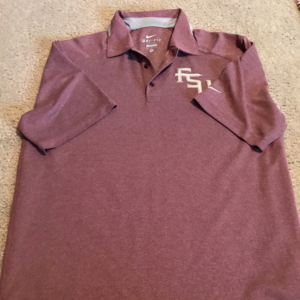 Nike Florida State Polo. Seminoles. FSU